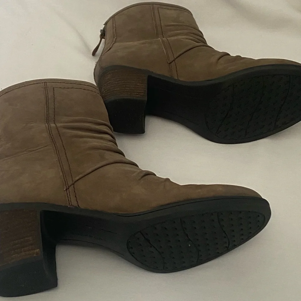 Rockport Boots Gray Brown Sz 7.5 Women's - Picture 12 of 15